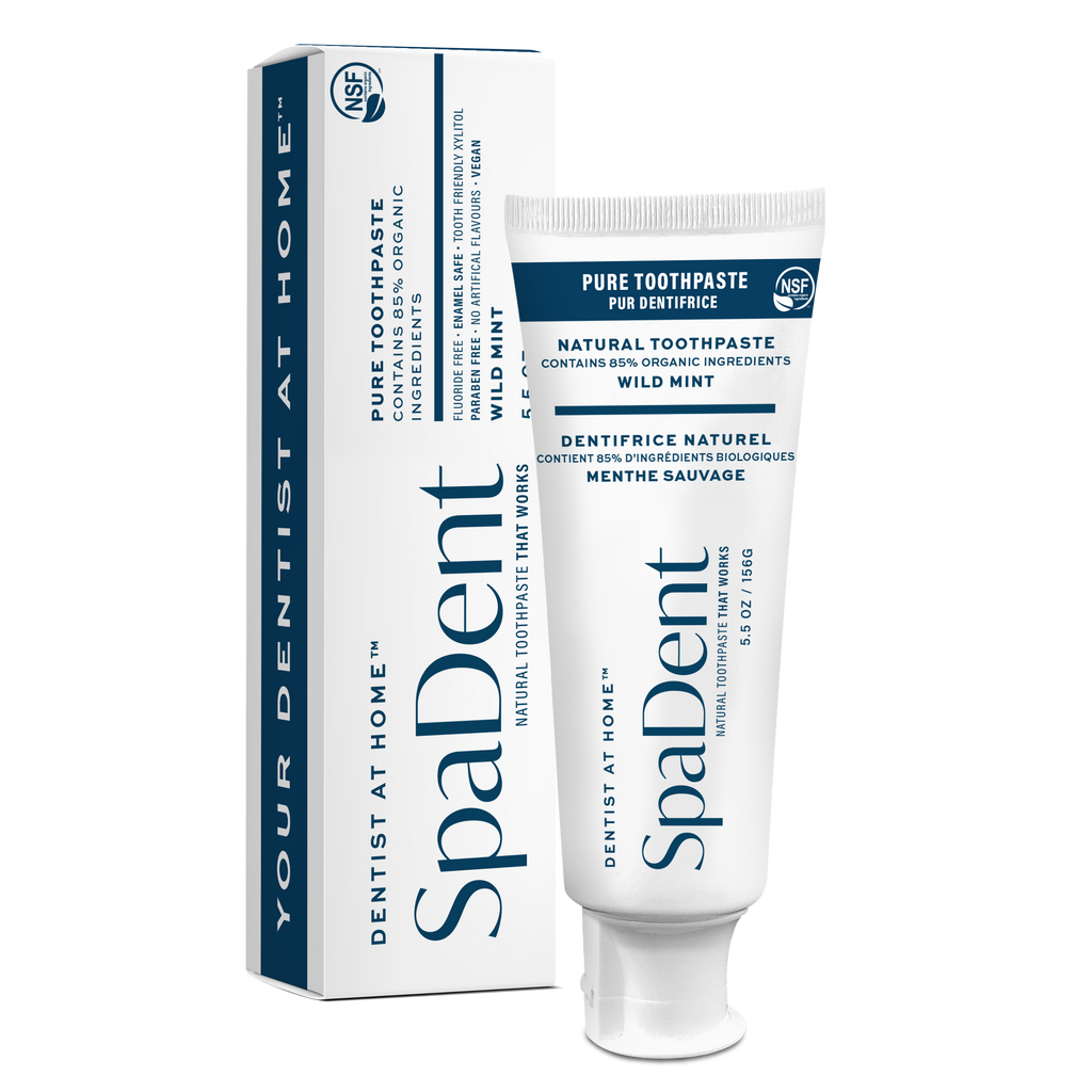 Natural Toothpaste - Wild Mint - 156G | SD Naturals Canada Natural Toothpaste - Wild Mint - 156G | SD Naturals Canada