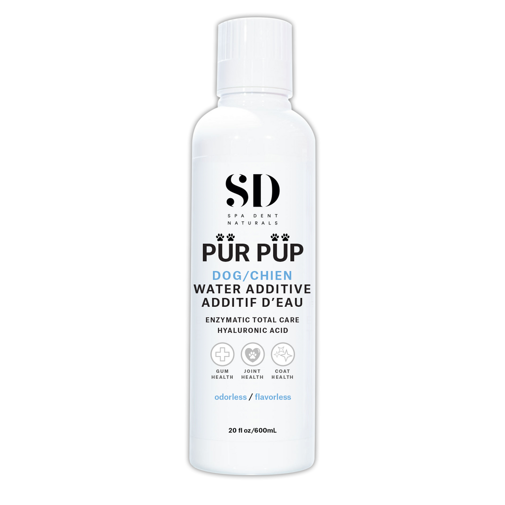 PUR PUP - Pet- Enzymatic Total Care Water Additive  With Hyaluronic Acid