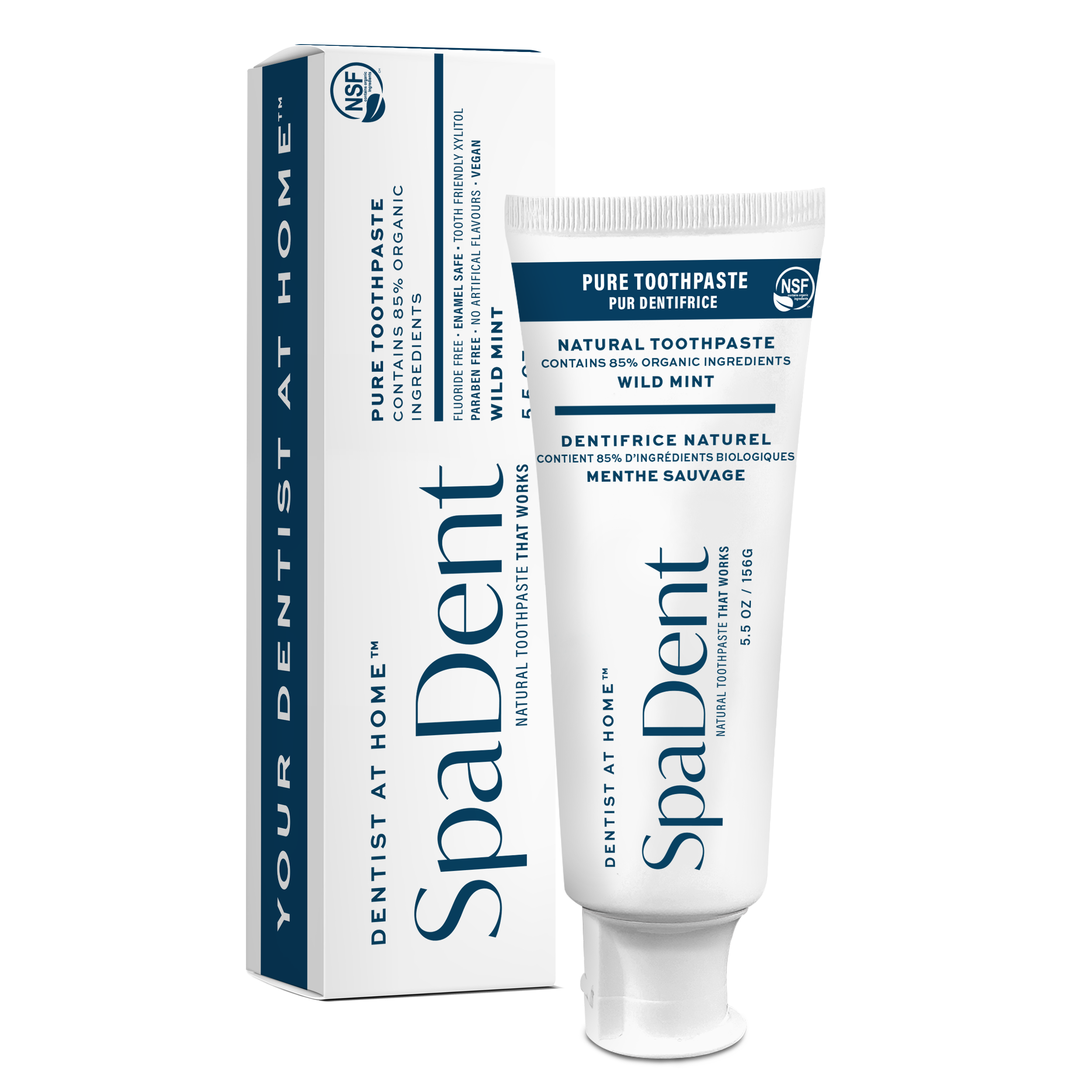 Natural Toothpaste - Wild Mint - 156G | SD Naturals Canada