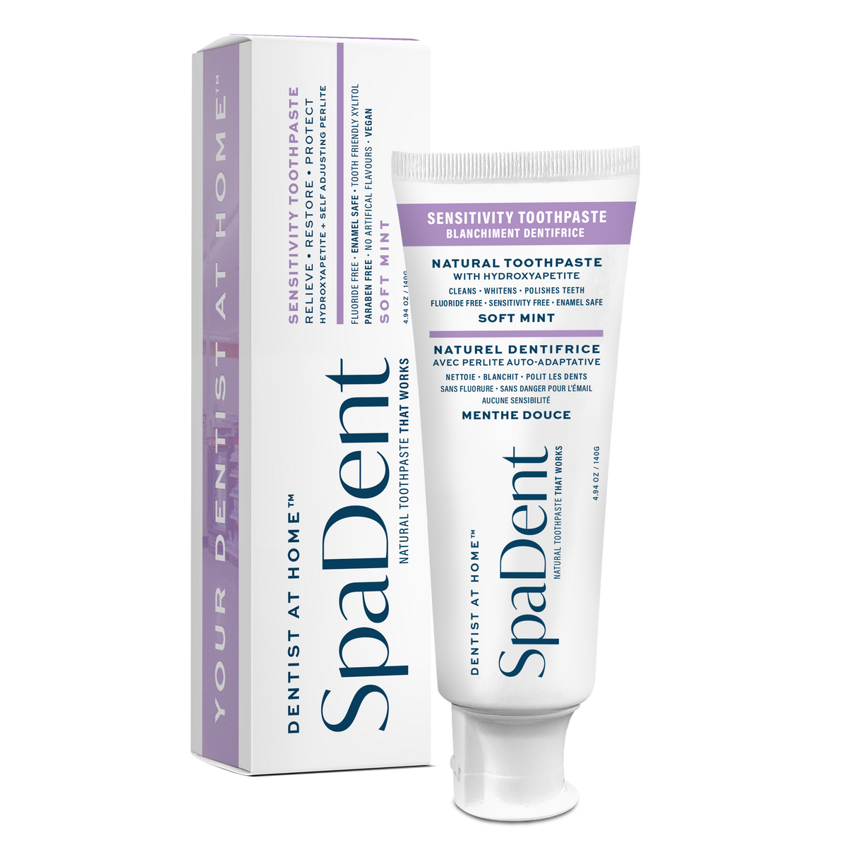 Sensitivity Toothpaste - Soft Mint - 156G | SD Naturals Canada