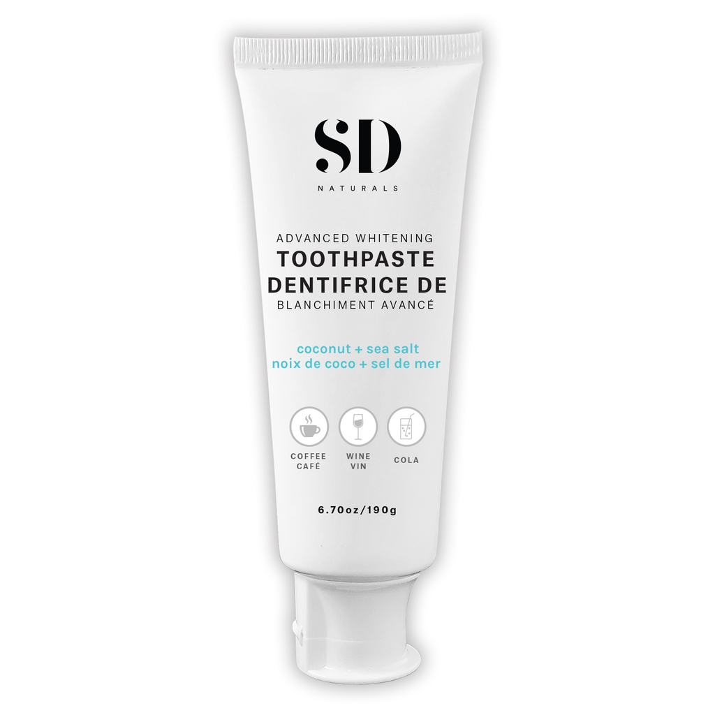 Advanced Whitening Toothpaste - Coconut and Sea Salt