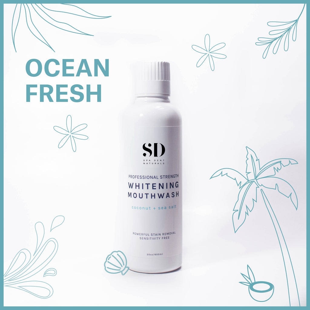 Advanced Whitening Mouthwash - Coconut and Sea Salt